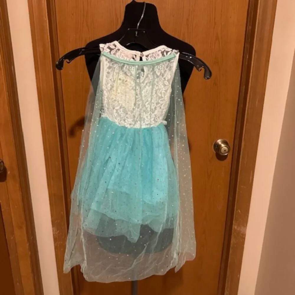 Elsa Frozen Inspired Dress  7368  Size 2 (100) NWT Boutique